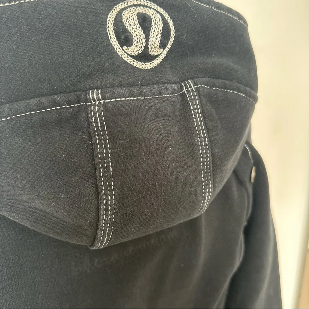 Lululemon Special Edition Scuba Hoodie Black Zip Jacket Gorpcore Atheleisure Y2K - Picture 6 of 9